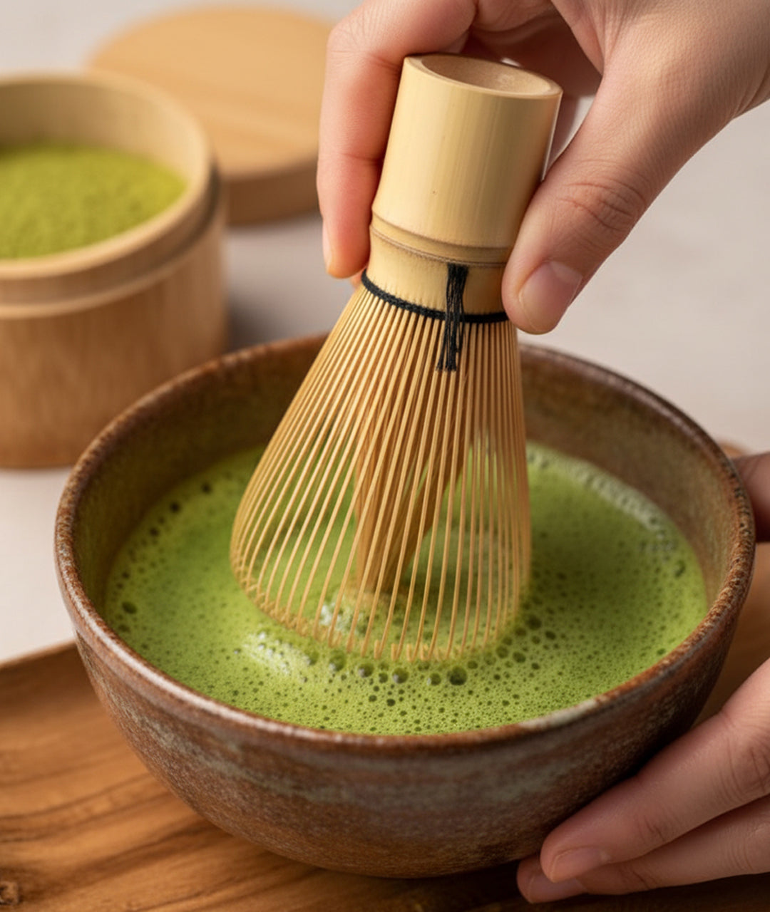 Japanese Bamboo Matcha Whisk (Chasen) | Traditional Tea Tool for Perfect Froth